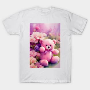 Watercolor teddy bear T-Shirt